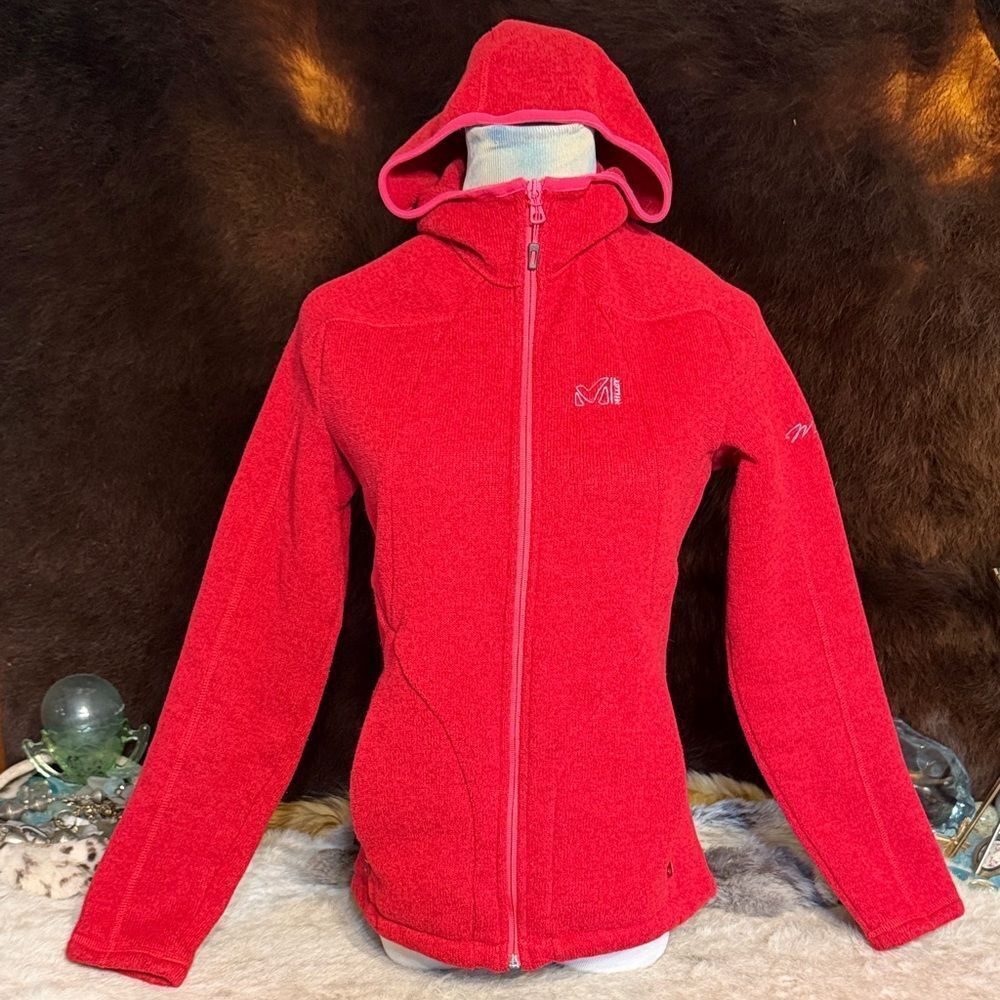 Women's Red Fleece Jacket M (4900A)